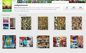 Consistent Instagram gallery - Molly Holmes Art